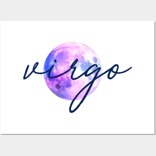 Virgo Moon Quote Posters and Art